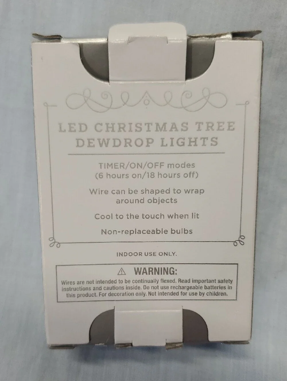 LED Christmas Tree Dewdrop Lights